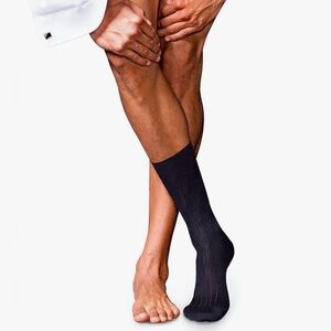 Men's No. 2 Falke Cashmere Dark Navy Socks
